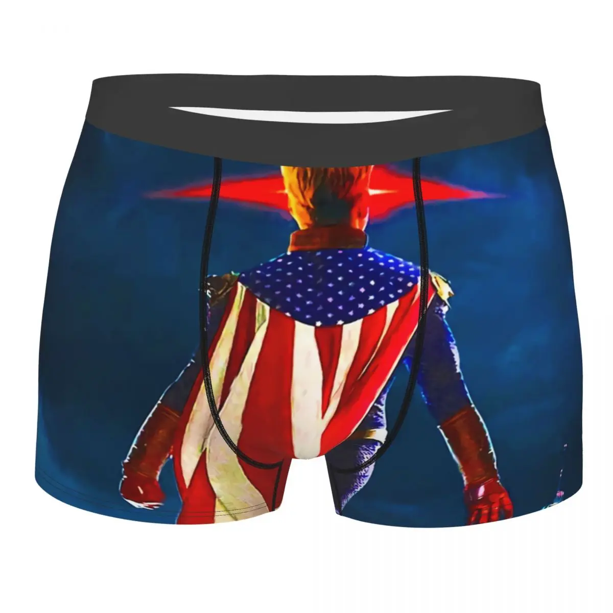 

Season 3 Homelander Men Boxer Briefs The Boys Hughie Campbell TV Show Breathable Funny Underpants Print Shorts Gift Idea