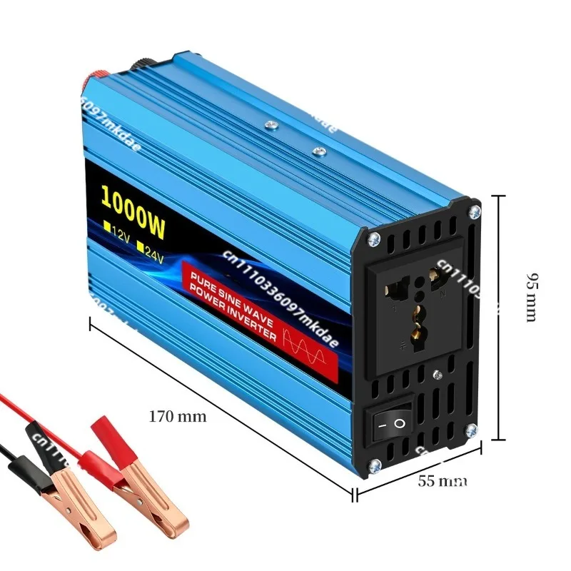 Pure sine wave 400W/1000W car/home inverter 12V-24V to 110-220V