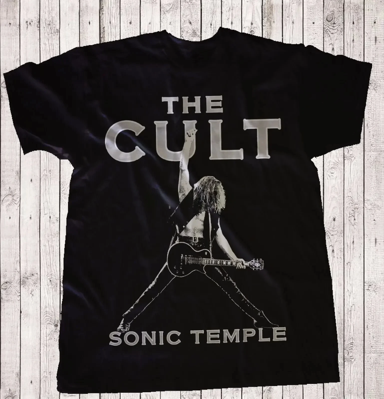 The Cult -Soniicc Temple British Rock Band T-Shirt-Sizes S To 5Xl  heavyweight Round Neck Casual T-shirts Short Sleeve summer