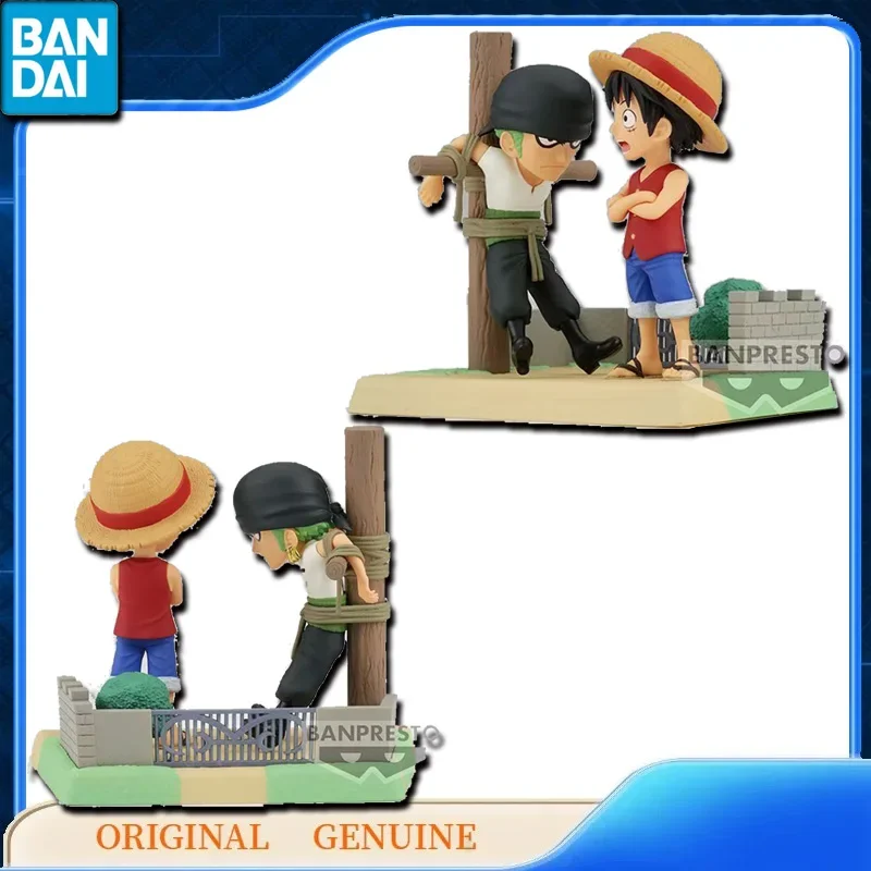 Bandai Originele Echte Wcf Banpresto Een Stuk Aap D. Luffy Solon Verhaallijn Anime Figuren Speelgoed Voor Kinderen Cadeau Model Ornamenten