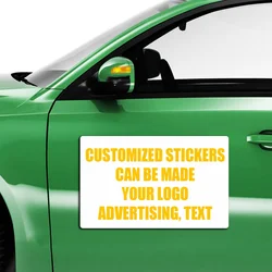Car Magnetic Sticker Custom Body Logo Advertising Business Occlusion Text DIY Personality Decoration Waterproof Production