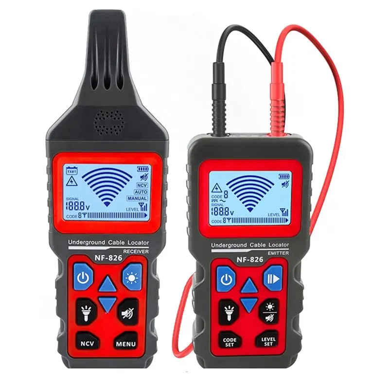 

A93Z NF-826 For Dog Fence Cables Underground Cable Locator Wire Tracker,For Irrigation, Wall, Underground Pipeline Detection Det