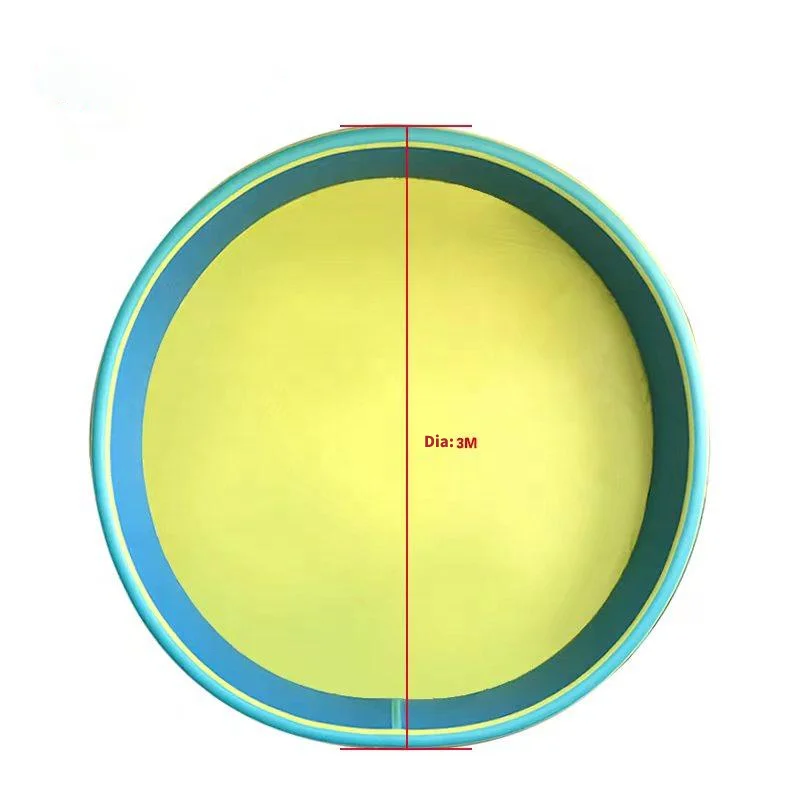 Selling Drop Stitch Large Portable Inflatable Round Swimming Pool for  and Adults