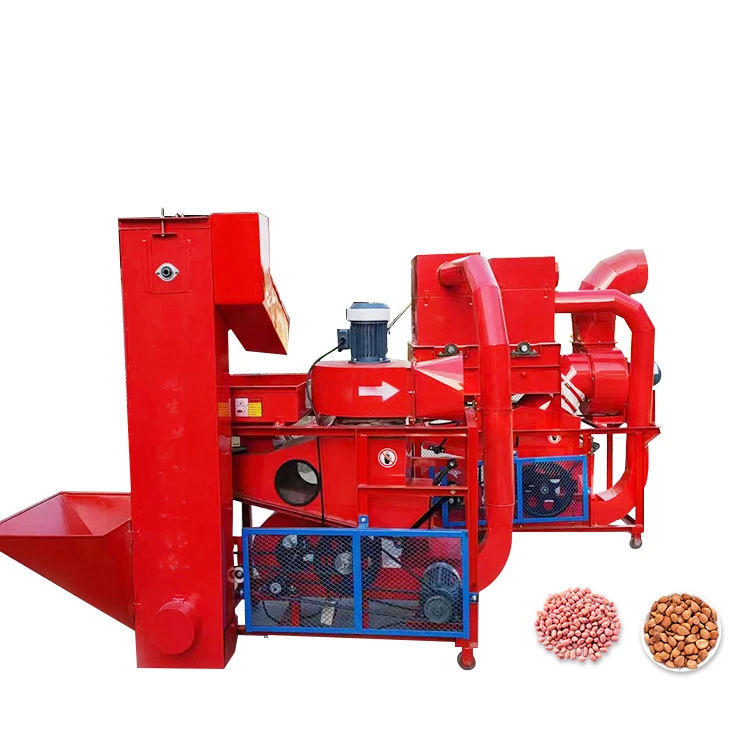 Customized Peanut Shell Husk Removing Machine Cheap Dehulling Machine Peanut Sheller Stone Remover for Nut Processing