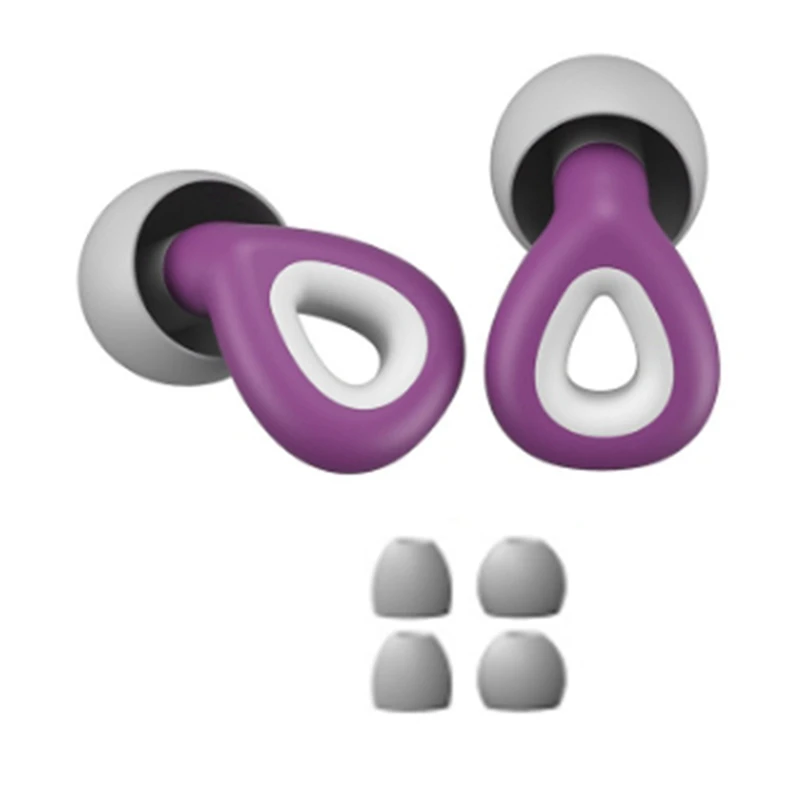 B39B- Zatyczki do uszu do spania Tapones Para Dormir Redukcja szumów Wodoodporne zatyczki do uszu do pływania Zestaw zatyczek do uszu Oordopjes