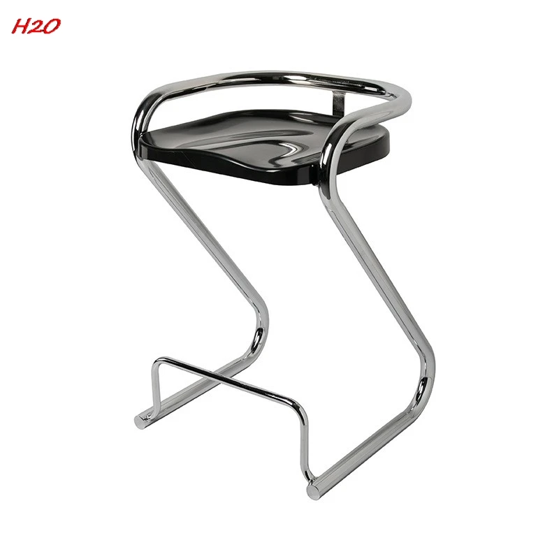 H2O Nordic Modern Simple Creative Net Red Dining Chair Lounge Bar Chair Bar High Bar Chair Iron Wrought Ins Stool Hot New