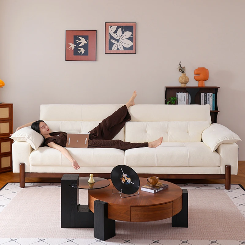 Réplica blanca de sofás para sala de estar, sofás individuales de diseño, bonitos y perezosos, sillón minimalista, Sillon Cama, muebles para el hogar