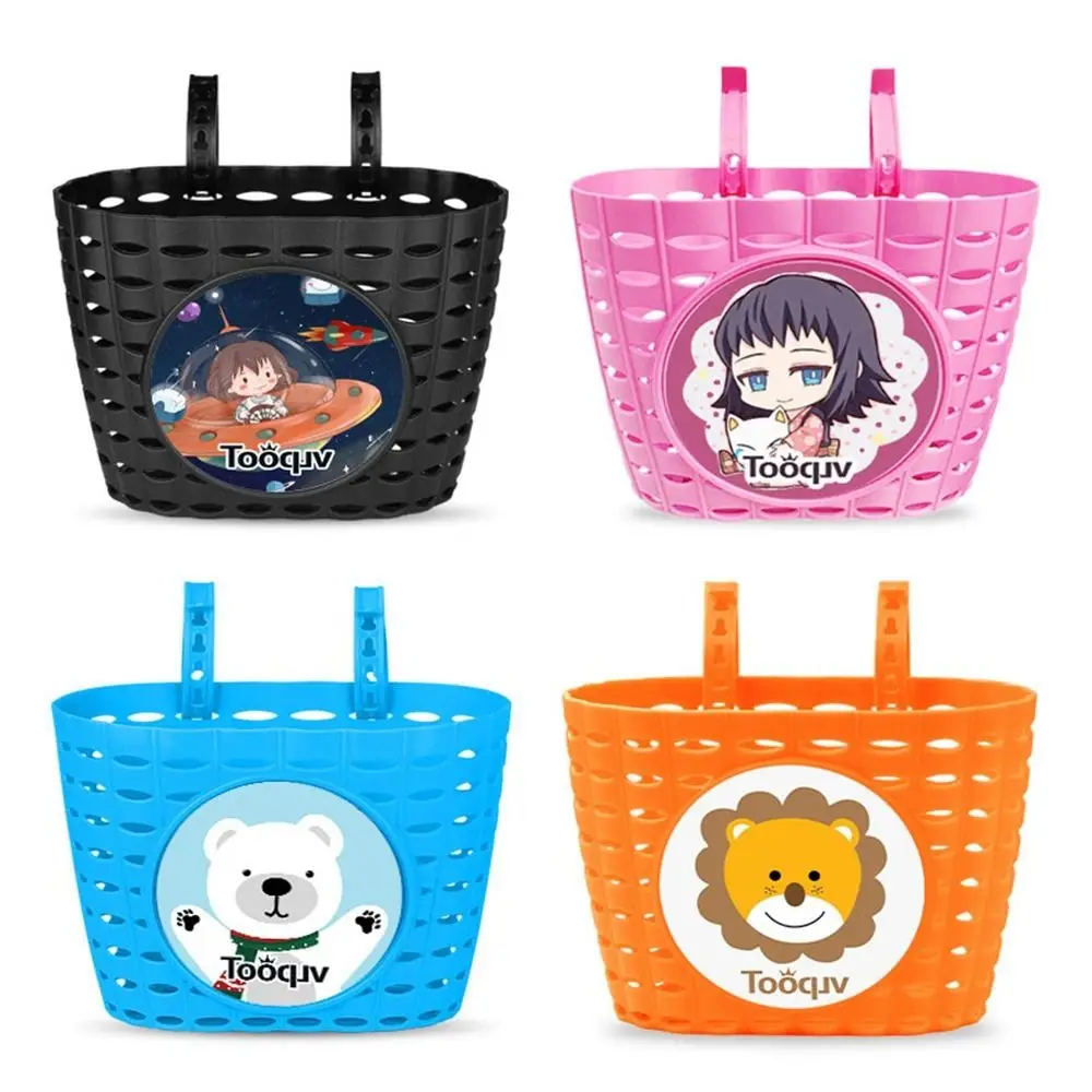 Cesta delantera bicicleta – Bolsa almacenaje niños accesorios ciclismo