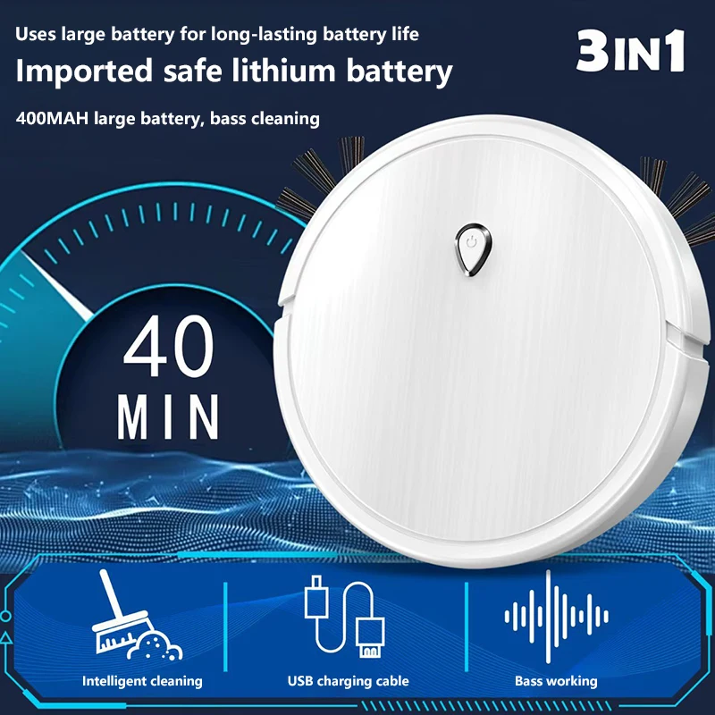 Xiaomi Sweeping Robot Drag Sweep Suction Intelligent 3 In 1 Cleaning Machine Lazy Cleaner Smart Household Appliances 2025