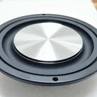 GHXAMP 4 pulgadas 116mm patrón de CD radiador de graves placa de diafragma pasivo accesorios de Audio DIY 2 uds (no un altavoz)