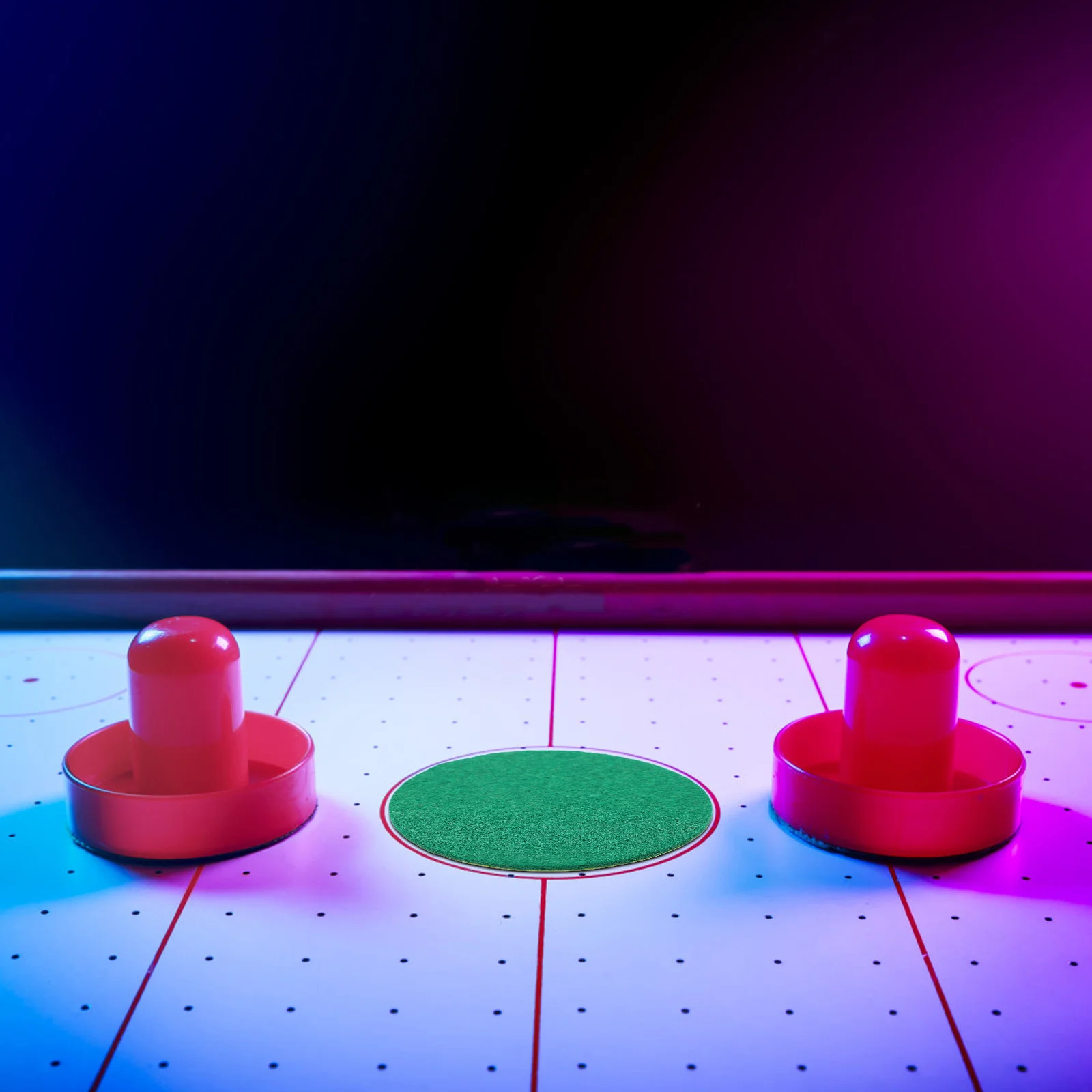 10 قطعة ملحقات الهوكي البديلة بقع انتهازي مستديرة من ألياف البوليستر للعب أجزاء الهوكي