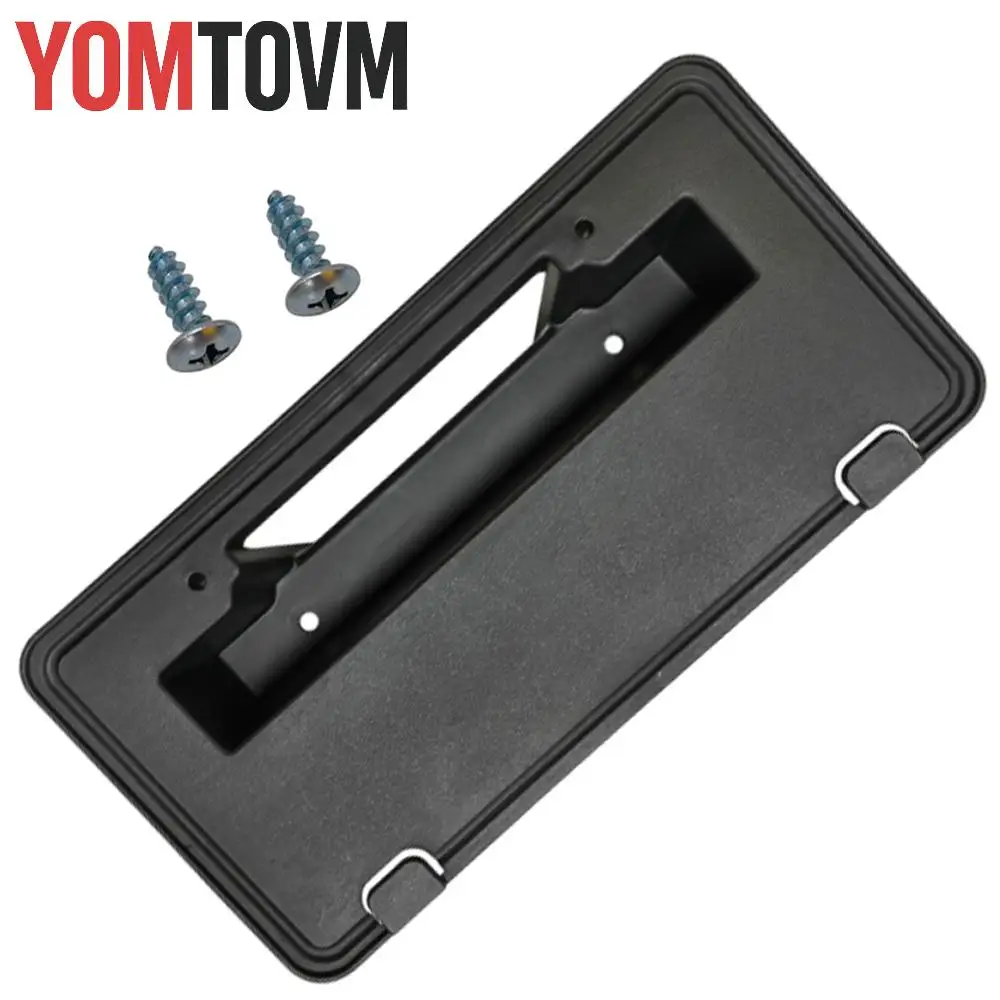 For Ford F-250 F-350 F-450 F-550 Super Duty 2017 2018 2019 Front Bumper License Plate Bracket New ABS replacement HC3Z-17A385-AA