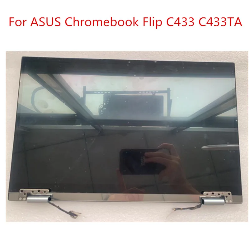 

14 INCH ORIIGNAL FHD 1920*1080 LED LCD Display Screen Full Assembly For ASUS Chromebook Flip C433 C433T C433TA