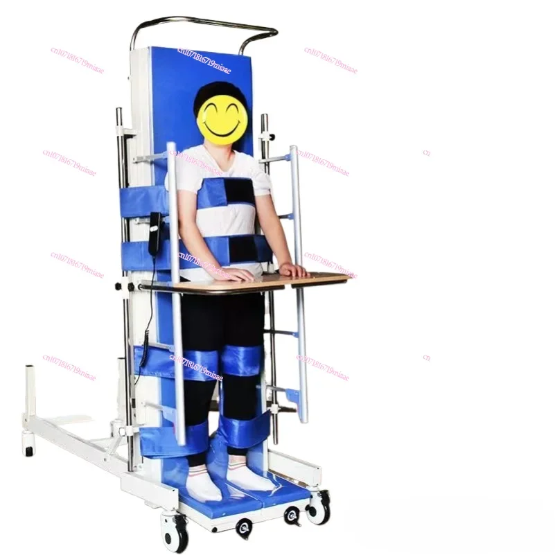 Rehabilitation standing bed upright care upright frame paralyzed patient home turning over training electric bed strap hemiplegi