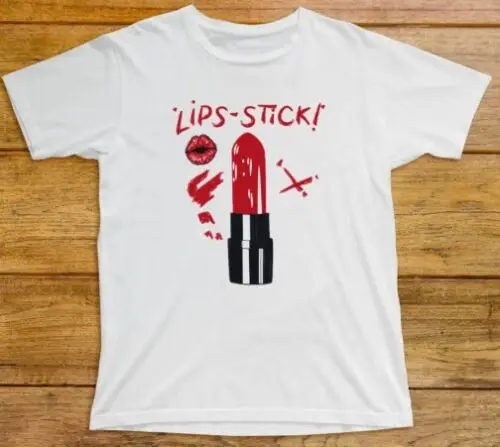 Lips Stick T Shirt 671 Retro 1980s Style Design Kate Bush Lipstick Babooshka New