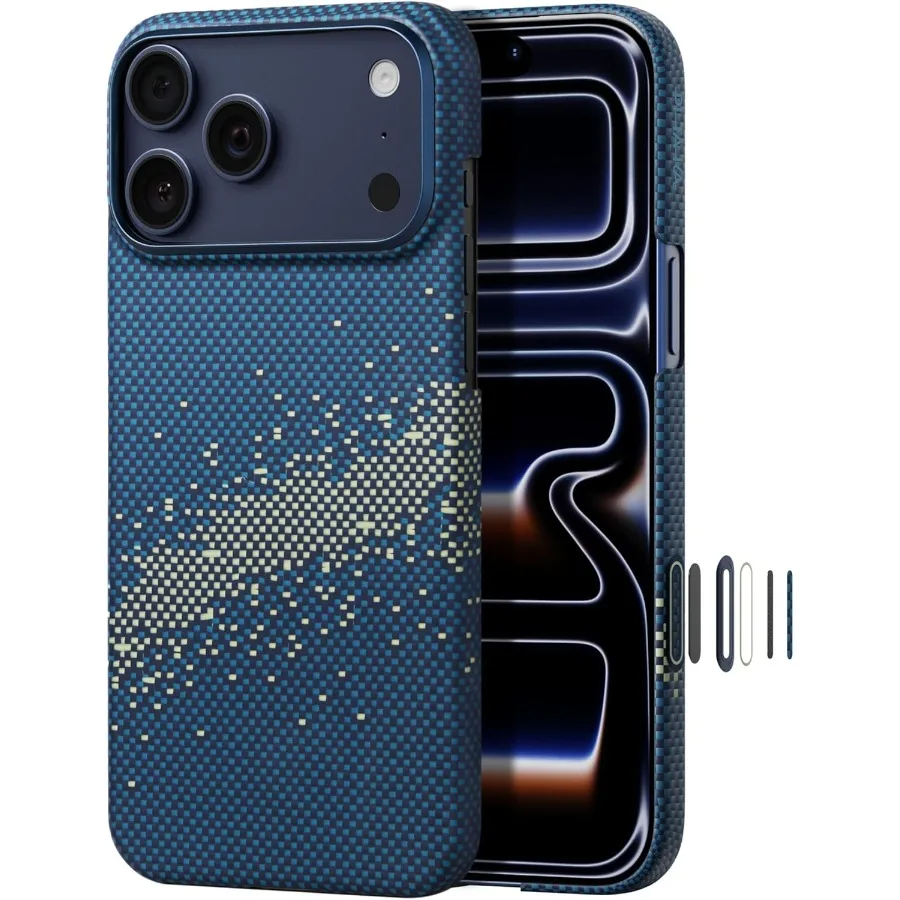 아이폰 17 프로 케이스 6.3 카메라 컨트롤 버튼 포함, MagSafe 호환 울트라 슬림 케이스, 케이스 없는 터치 감각