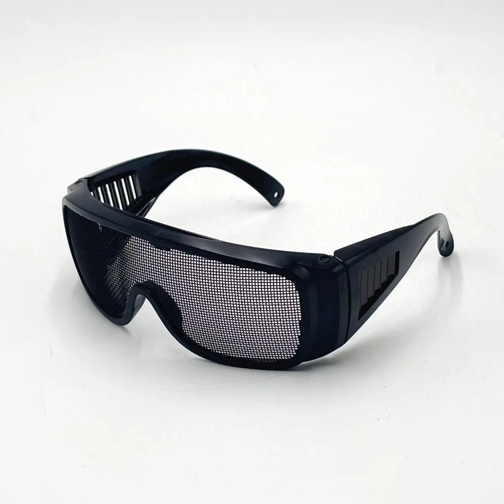 Neue Schutzbrille aus Stahldraht, Metallgeflecht, stoßfest, atmungsaktiv, Schutzbrille, schlagfest, Schutzbrille für Männer und Frauen