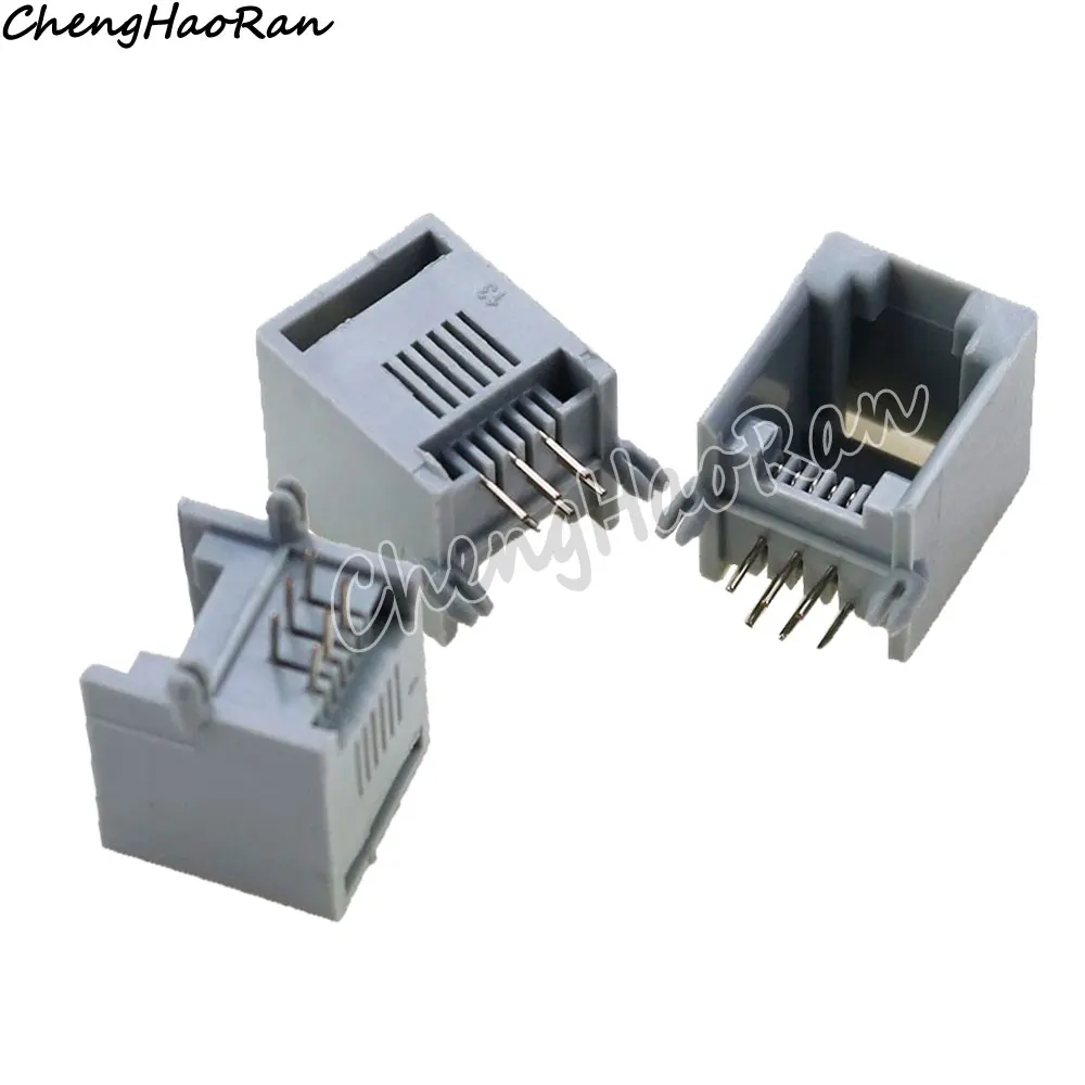 2szt RJ45 RJ12 RJ11 Złącze gniazda telefonicznego 4P4C 6P2C 6P4C 6P6C 8P8C Gniazdo żeńskie Komputer Internet Sieć PCB Złącze jack