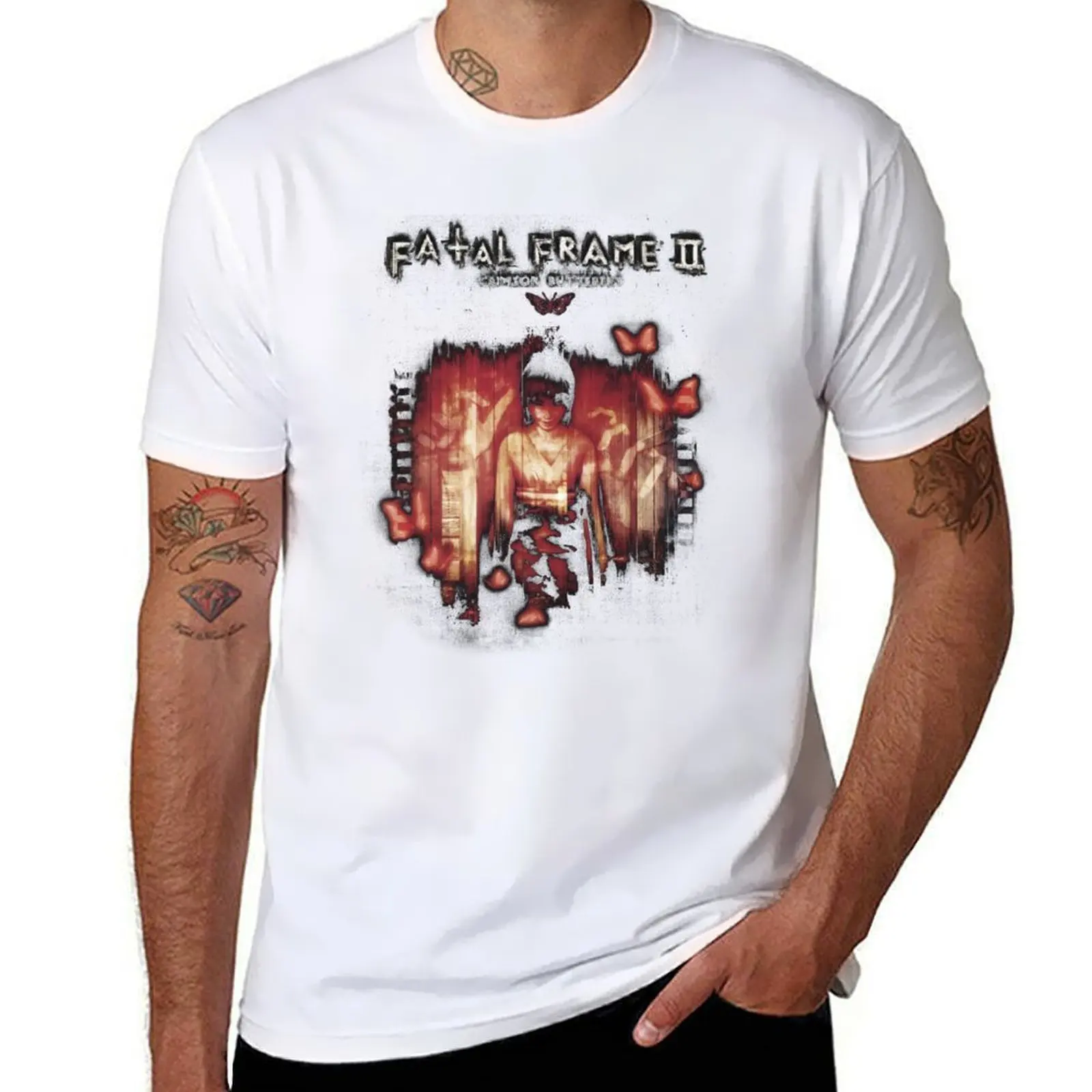 

Fatal Frame 2 T-Shirt man t shirts for men casual man t shirt heavy cotton T-Shirt