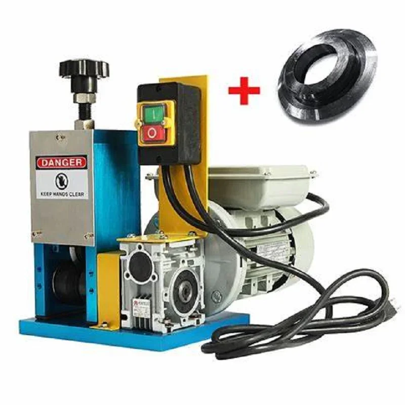 Electric Wire Stripping Machine with an Extra Blade Wire Stripper Machine 1.5-25mm 180W Strong Motor 220V For Scrap Copper