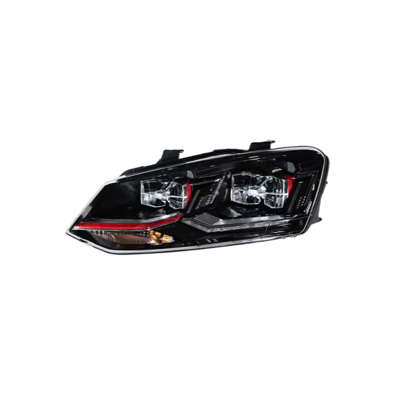 LED Headlight Assembly For VW Volkswagen Upgrade GTI Style 2011-2018 Polo Includes DRLs Driving Lights And Turn Signals Light