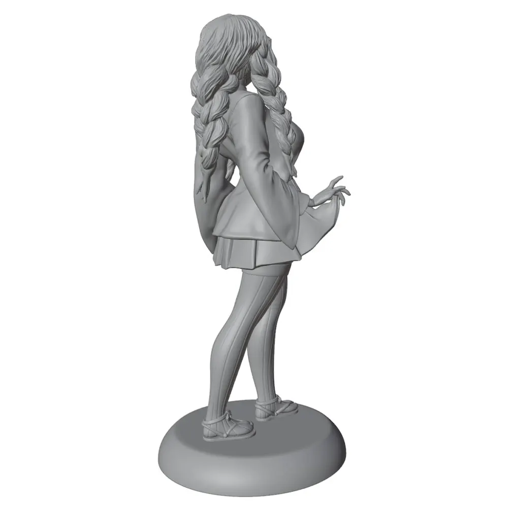 Miniatura de resina para juegos de rol – Figura de personaje 75mm sin pintar - imagen 3