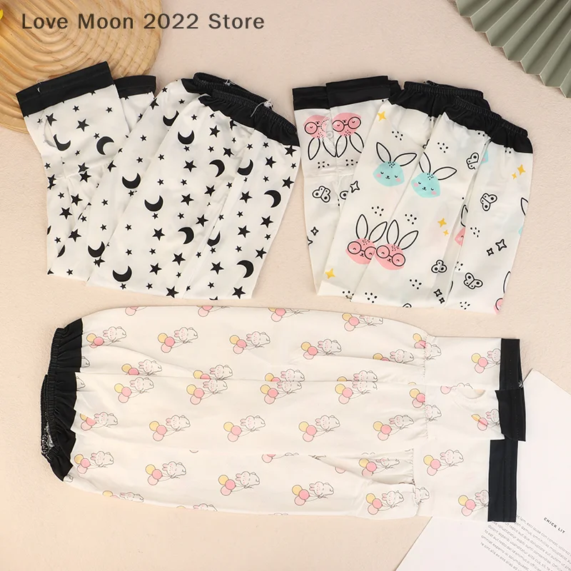 

Sun Protection Cuffs Floral Sunscreen Sleeves Ice Silk Arm Covers Driving UV Protection Arm Sleeves Running Anti-sunburn Sleeve