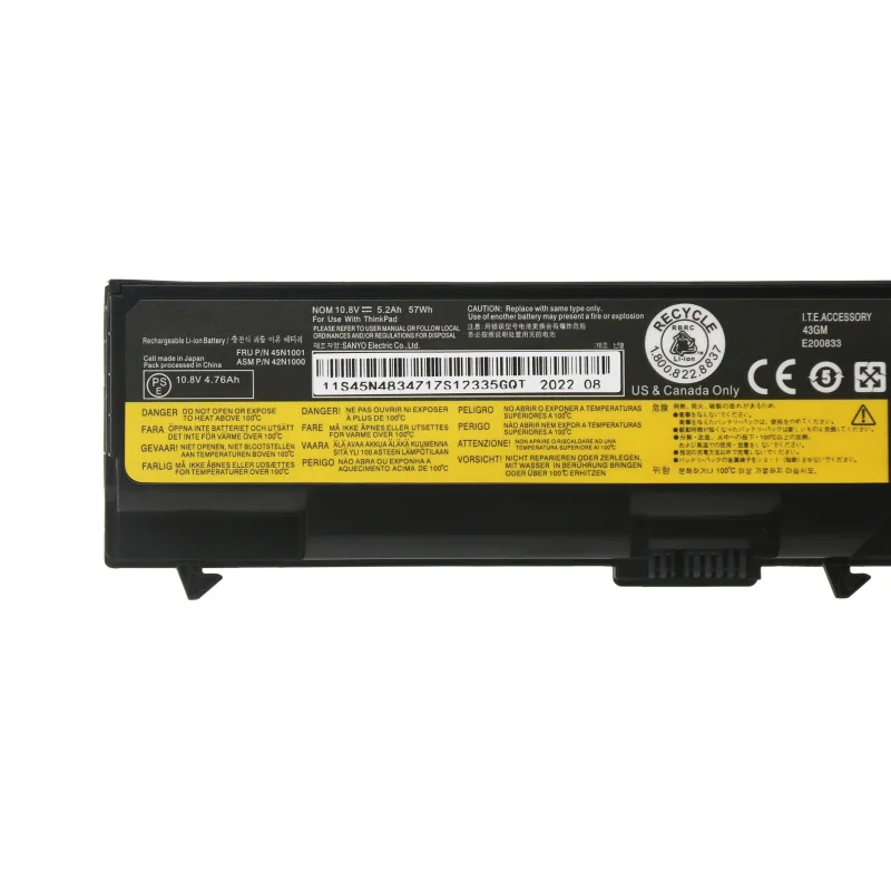 Imagem -04 - Zedi-bateria do Portátil para Lenovo Thinkpad 70 Mais 70 ++ 45n1001 45n1006 45n1010 45n1012 45n1105 T430 T430i T530 T530i W530 Sl430 Novo