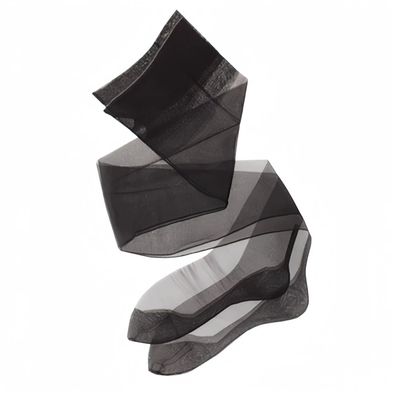 Vintage Cuban Heel Stockings Women Sexy Ultra Thin Thigh High Stockings Cuban Heel Backseam Sheer Stockings with Reinforced Toes view 6