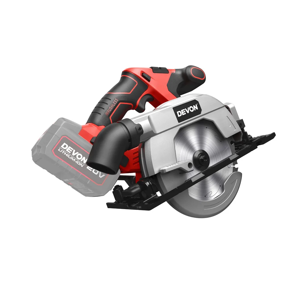 DEVON Electric Portable 165mm Cutter Brushless Cordless Circular Saw Power Tools Manufacturer