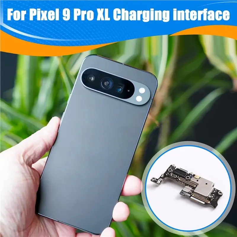 Hot Selling-For Google Pixel 9 Pro XL Smartphone With Card Slot Repair Charging Port Board Replacement Part,For Google Pixel 9