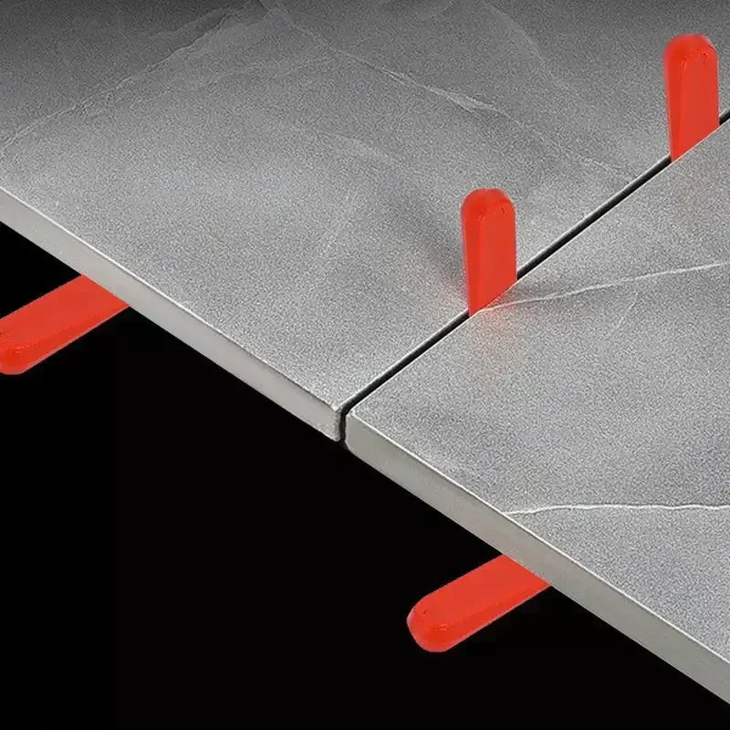 50/100Pcs Reusable Plastic Tile Wedge Spacer Leveling Clips Floor Locator Ceramic Tiling Laying Adjustment Construction Tool