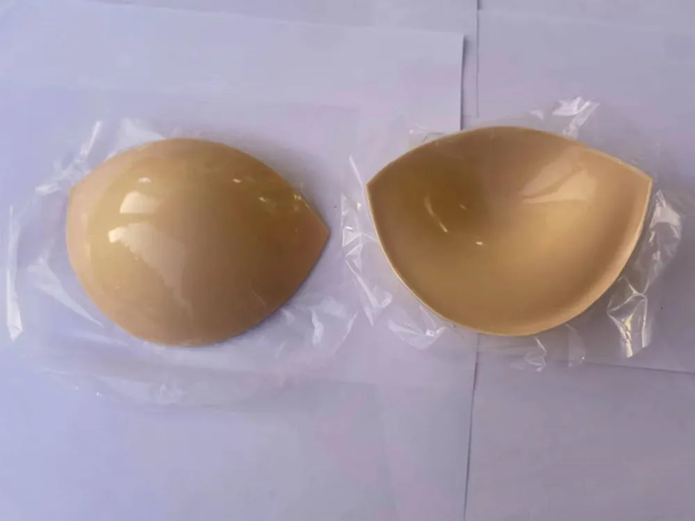 1Pair Push Up Double Sided Adhesive Sticky Bra Inserts Thick Sponge Breast Lift Pads Swimsuit Bikini Cup Enhancer