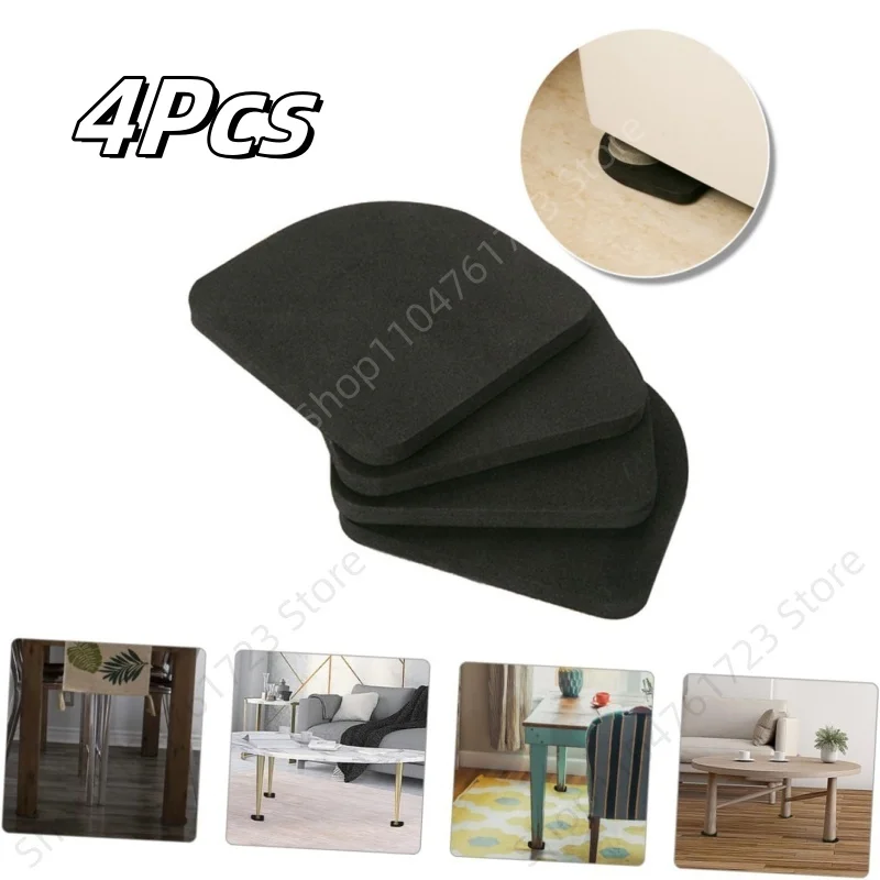 4Pcs Washing Machine Anti Vibration Pad Universal Washing Machine Refrigerator Furniture Foot Non-slip Floor Protectors Pads
