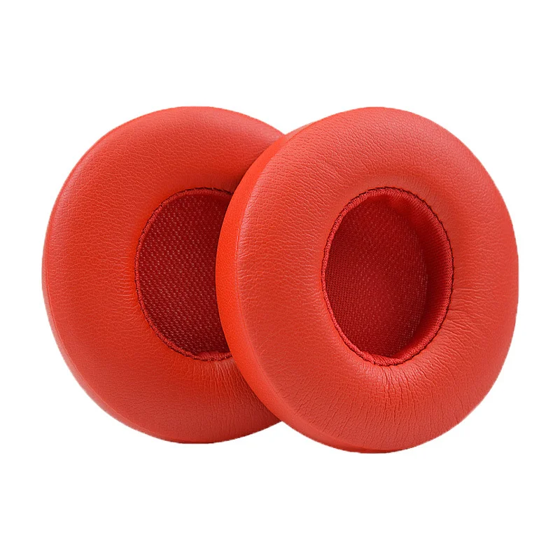 Replacement Ear Cushion Earpads For Solo 2 3 Wireless Ear Pads Earbuds For Beats Solo3 Wireless Headphone Earpads Black printing