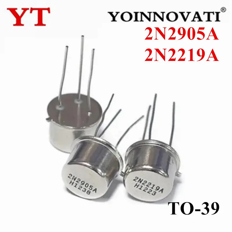 5pcs/lot 2N2905A 2N2905 2N2219A 2N2219 TO39 IC