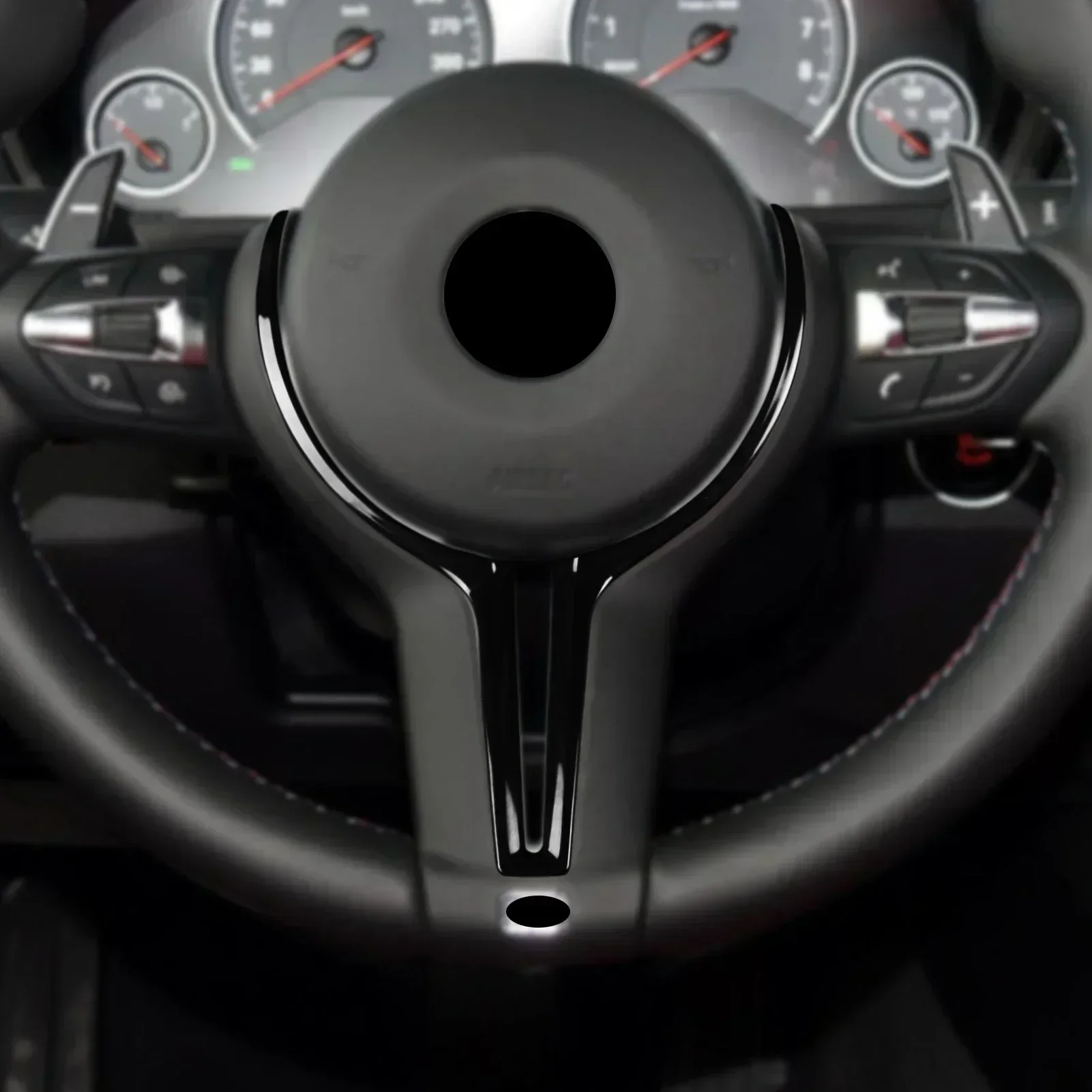 Auto-Lenkradrahmen-Abdeckung Ersatz-Kit aus ABS für BMW M2 F87 M3 F80 M4 F82 M5 F10 M6 F06 X5M F85 X6M F86 – Detail 9
