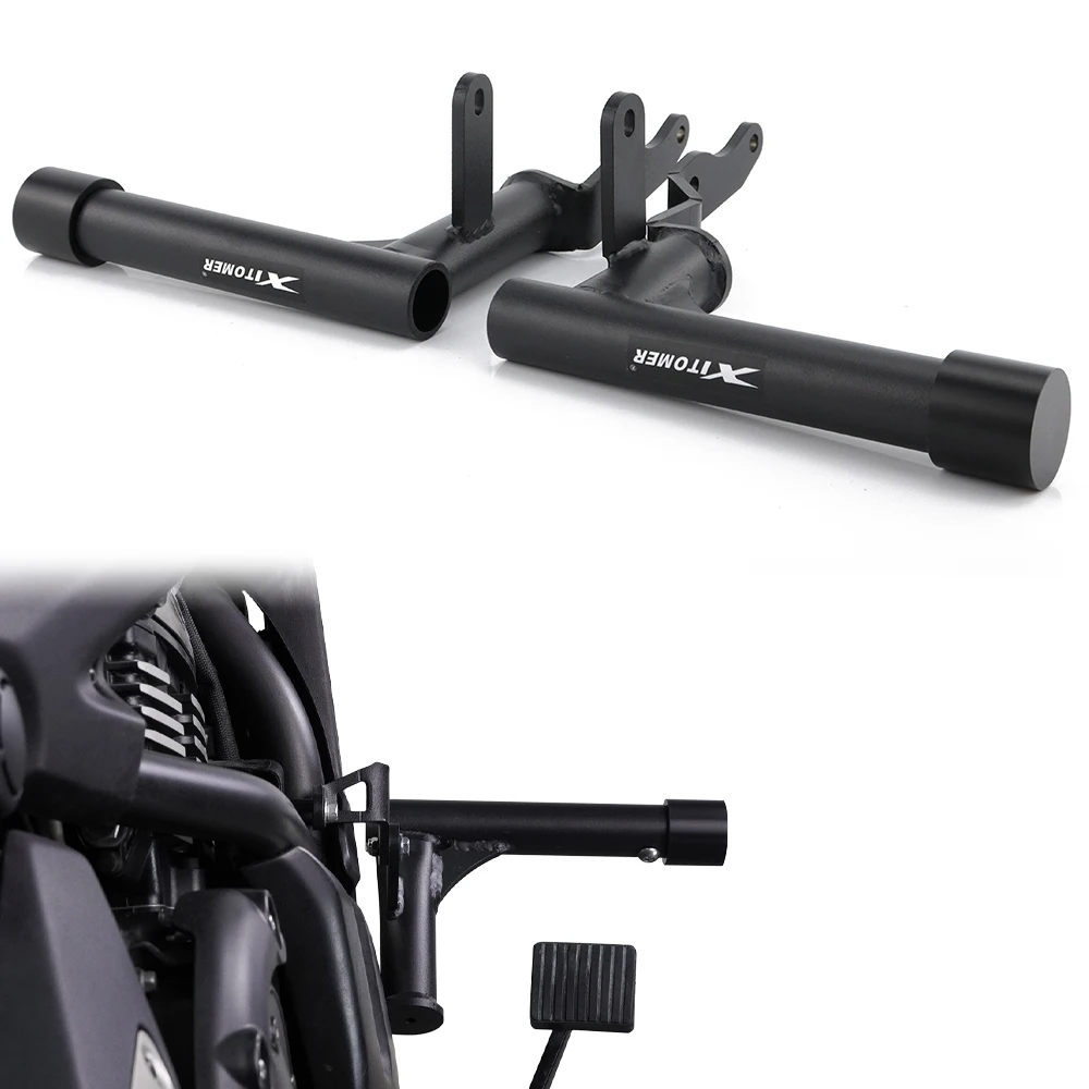 

Motorcycle Highway Peg Crash Bar For Kawasaki Vulcan S 650 VN650 2015-2025 Engine Guard Frame Slider Protector Rider Footpeg Kit