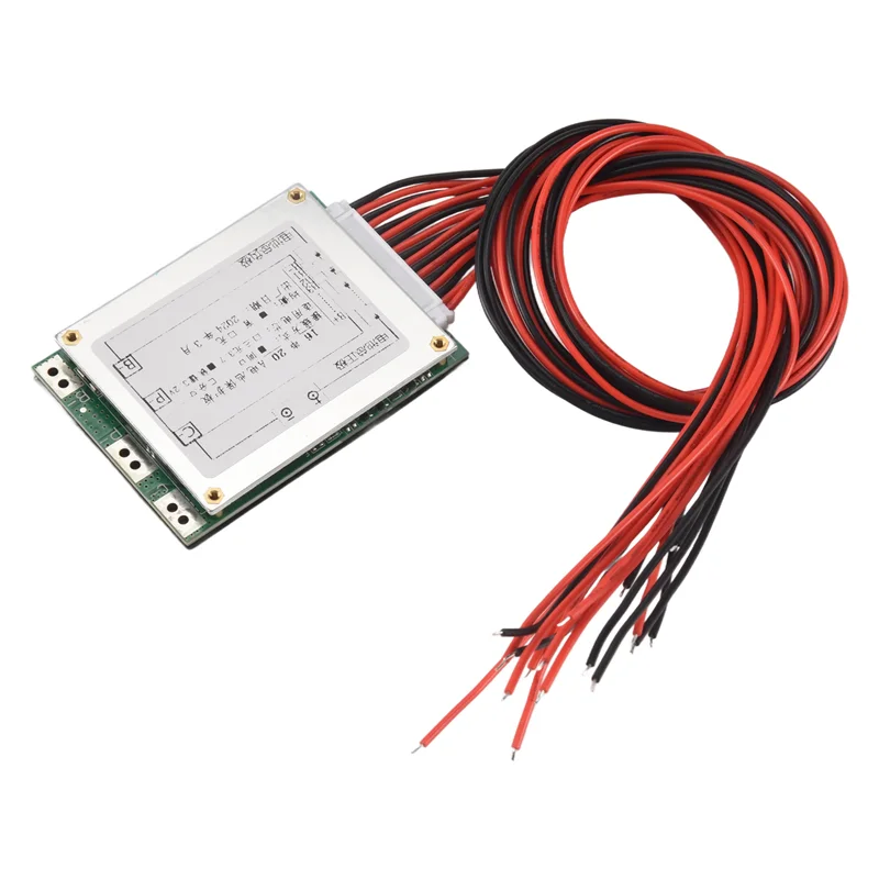 

A23F-16S 48V 20A 18650 Lifepo4 Battery Protection Board BMS PCB With Balance For E-Bike Escooter