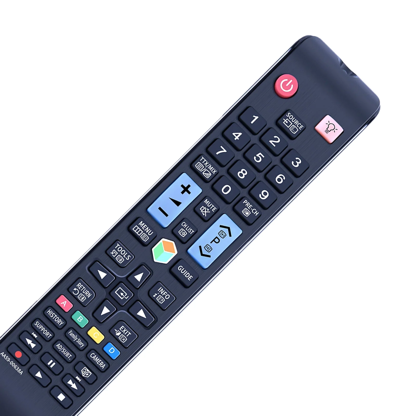 Zamiennik pilota AA59-00638A, AA59-00582A, AA59-00580A, AA59-00581A, kompatybilny z telewizorami Samsung Smart TV. — zdjęcie produktu 3