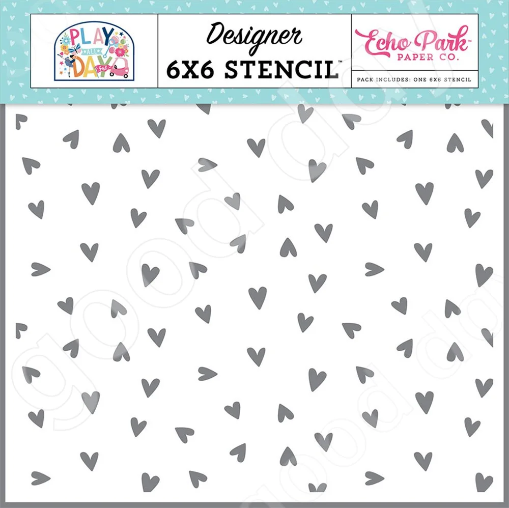 

2022 Easter 6 X 6 Stencils - Sweet Hearts Metal Cut Scrapbook Diary Decorative Embossed Template Diy Greeting Cards