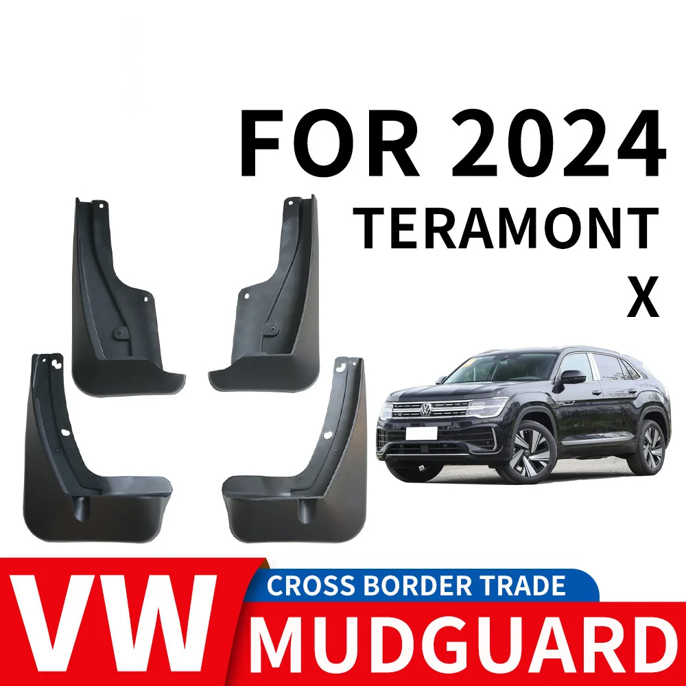 

For 2024 Volkswagen Touareg X,mudguard Mudflaps Front Rear Flares Splash Guards Cover Car Accessoie