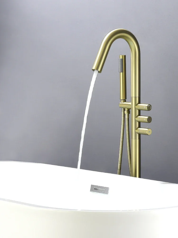 Kaltboden-Badewannenhahn, seitlich stehend