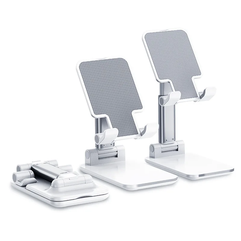 حامل هاتف محمول لسطح المكتب ABS قابل للطي لهاتف iPhone 16 الذكي يدعم اللوحي والمكتب والهاتف الخليوي وحامل محمول #2
