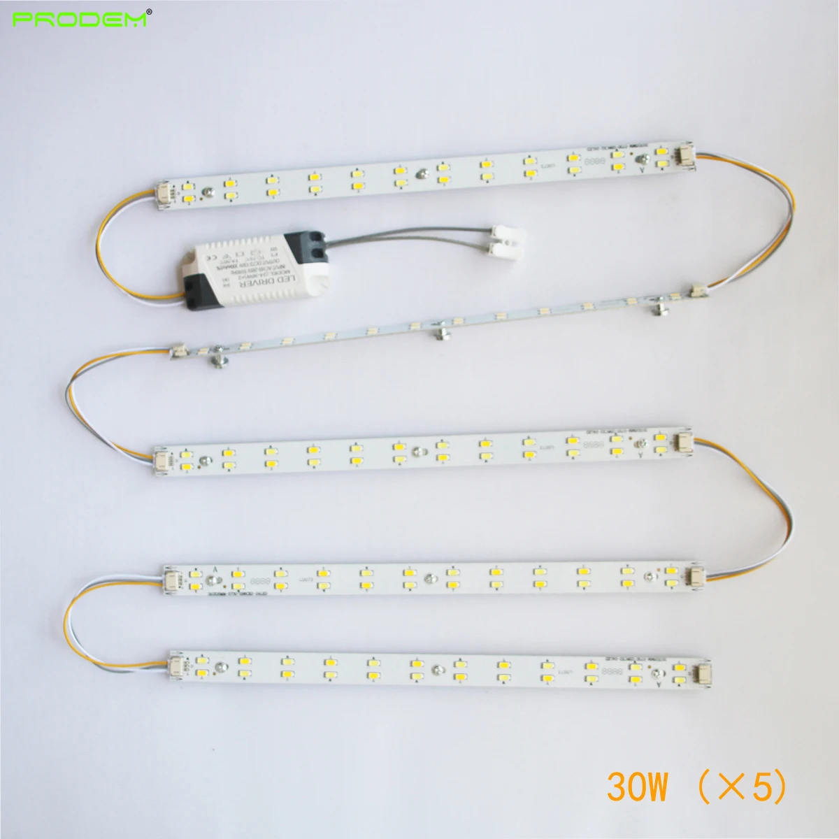 Easy Replace Kits 18W 24W 30W 36W LED Rigid Bar Advertising Light Profile 310mm Warm Cold White 220V 230V 240V = H Tube