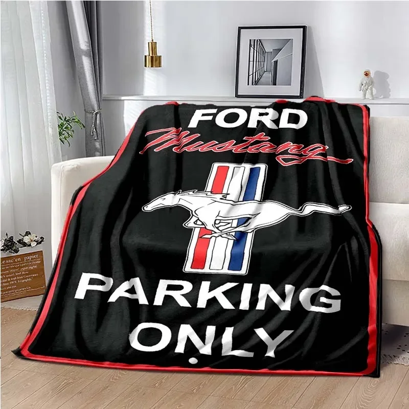 Mustang coperta trapunta leggera tenere in caldo tessuto carino coperta divano letto Home Office disponibile in tutte le stagioni