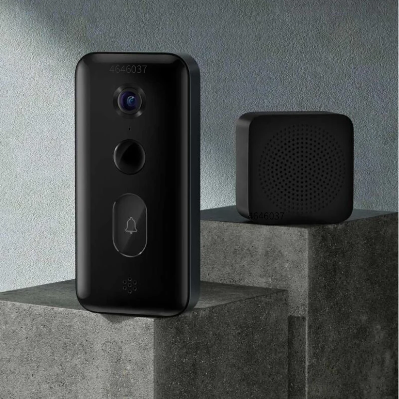 Global Version Xiaomi Smart Doorbell 3 180 ° ขนาดใหญ่ FieldView 2K Ultra HDResolution AI Humanoid การรับรู้ระยะไกล Realtime ดู