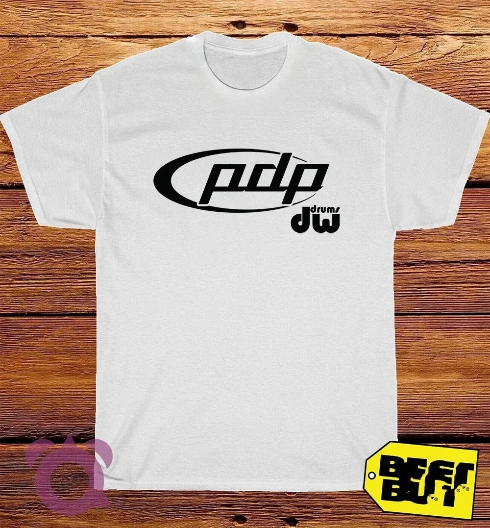 

2025 Summer New Shirt Pacific Drums Logo American Funny T-shirt Printed Cotton Round Neck T-shirt for Men and Women
