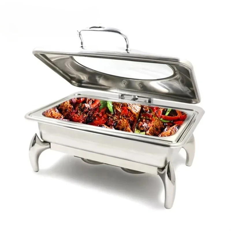 Restaurant Equipment Stainless Steel Buffet Set Chaffing Dish Food Warmer Chafing Dish for Hotel Catering