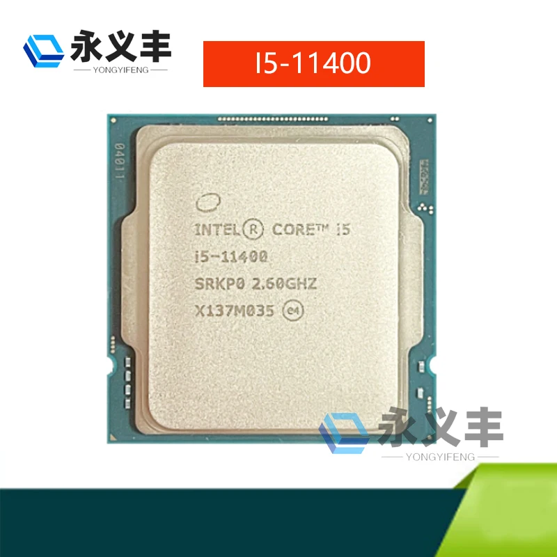 I5-11400 NEW i5 11400  Intel Core 2.6GHz Six-Core Twelve-Threaded CPU Processor L3=12M 65W LGA1200Slot  For